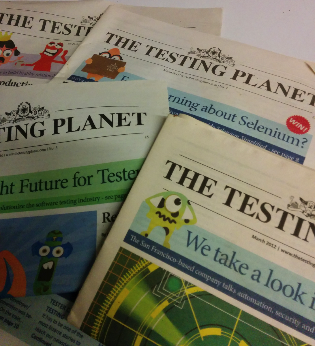 Testing Planet Newspapers